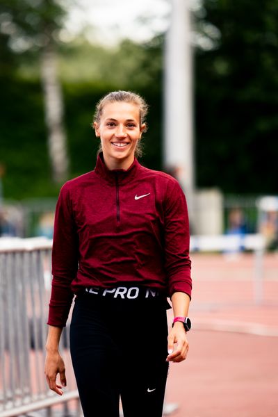Marsha Dunkel (LC Rehlingen) am 28.05.2022 waehrend der World Athletics Continental Tour IFAM Oordegem in Oordegem